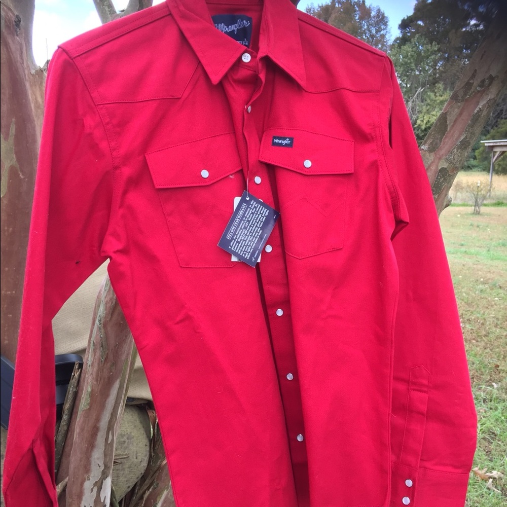 Boys new wrangler shirt